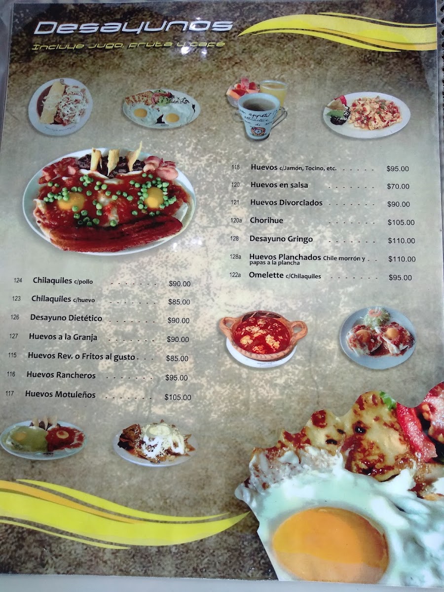 Patyliz Cafeteria Menu - Image 2